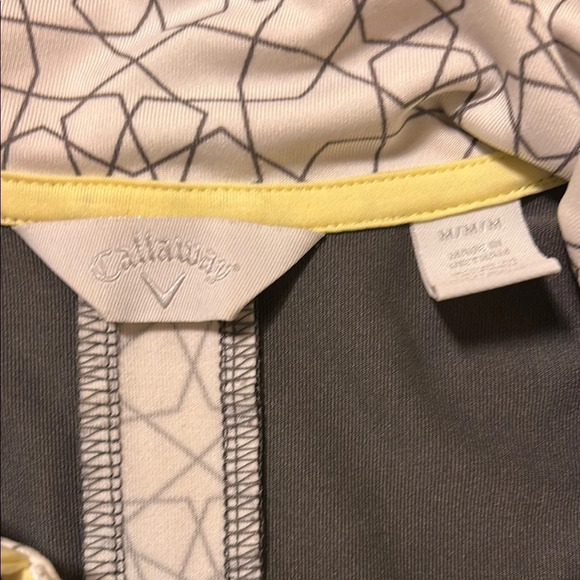 Callaway Fitted Polo Tee with Zipper - Picture 2 of 3